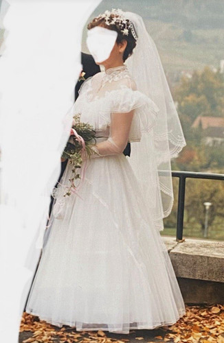 Brautkleid linie weiß aus - brautkleid, a-linie