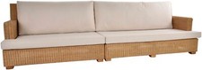 Rattan Loungesofa 2-teilig