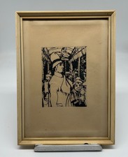 Radierung Max Uhlig Dresden