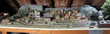 Modellbahn KOMPLETTANLAGE H0 210x110 cm
