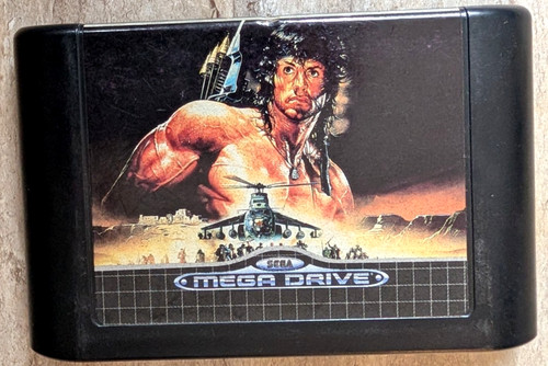 Sega mega drive spiel - -, rambo