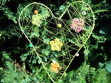 Ostern ★Deko-Herz★ Halloween Baumbehang Tischdeko Fensterbild 17x14 cm TOP?