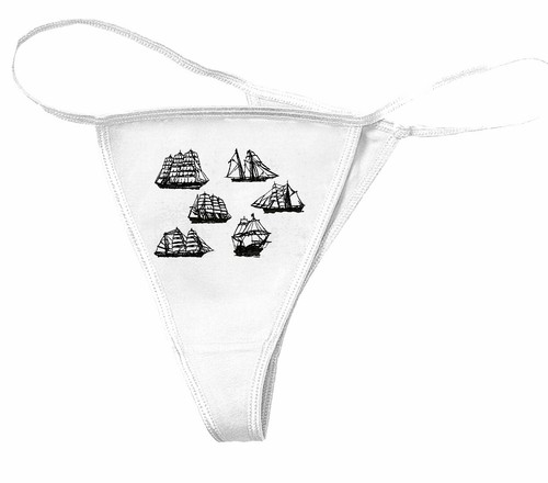 Damen string tanga segelboot - tanga,