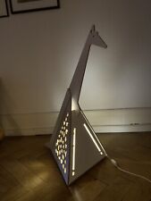 Giraffen Lampe, weissen Festem Karton, ca. 1m Hoch, Kinder, Leuchte
