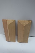 Applikationen, Paar, Holzkapitelle,Holzzierteile, antik Weichholz