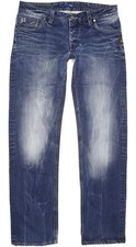 G-Star Attacc Low Herren Jeans blau Straight Regular W34 L34 (91931)