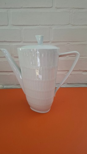 Weisse kaffeekanne - weisse,