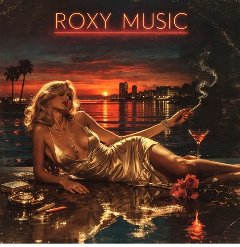 Roxy music red vinyl - on, lp