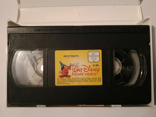 Vhs aristocats von disney - aristocats,