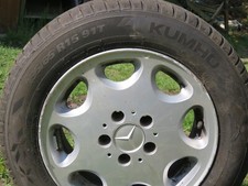 Merceses Benz W124 Winterreifen auf Alufelgen