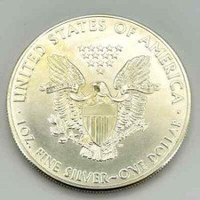 Silber Münze 1 Dollar USA Silver Eagle 1 Dollar 2012 S 999 31,1 #662-668