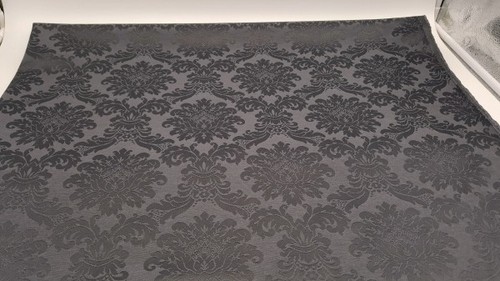 Rankenstoff dunkelgrau stoff - rankenstoff,