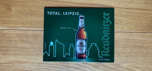 Blechschild reudnitzer - blechschild,
