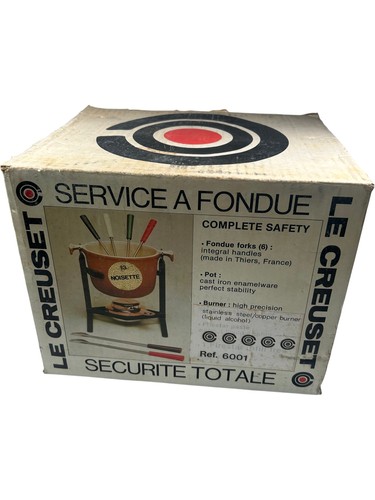 Creuset service fondue - le,