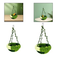 Vogel Hängematte Nest Käfig Zubehör Vogelnest für Papagei Nymphensittich