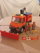 Playmobil Unimog Schneepflug