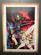 WARHAMMER | The Old World | Dark Elves Original Artwork / 5th Edition Warhammer
