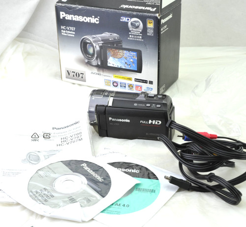 Panasonic v707 camcorder - hc-v707,