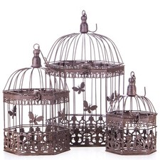 Shabby Vogelkäfig Pflanzkorb