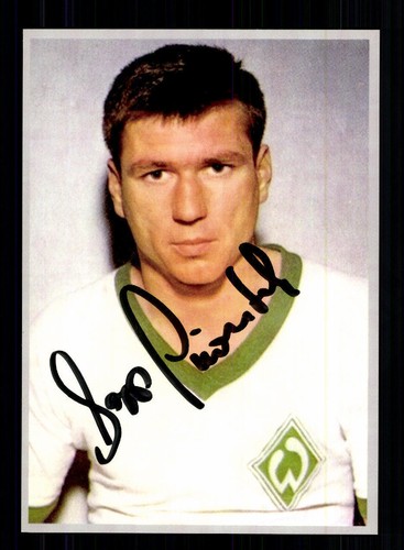 Sepp piontek autogrammkarte - sepp,