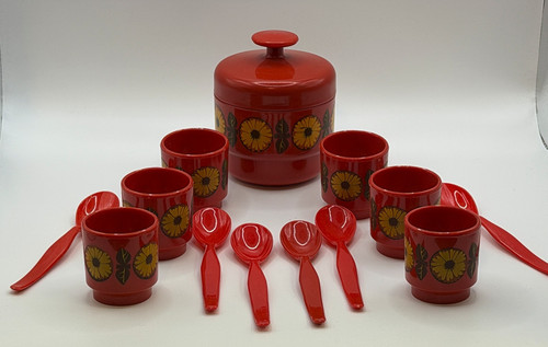 Vintage 70er eierbecher - vintage, 6