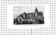 Curbridge Oxfordshire Kirche Nicholson Corlette Architekt - 1906 kleiner Ausschnitt