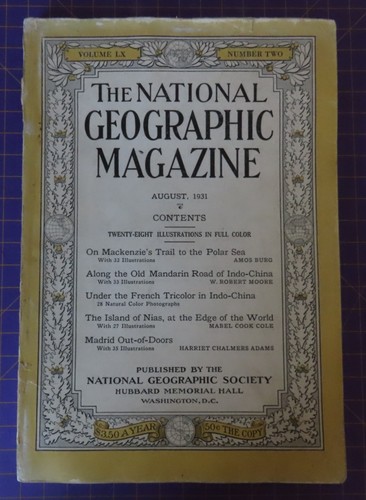 National geographic magazine - geographic,