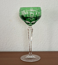 Nachtmann Römer Bleikristall Überfang Glas Grün 20,7 cm Traube geschliffen