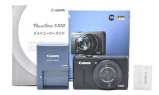 [Fast neuwertig in Verpackung] Canon PowerShot S100 schwarze...