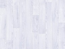 PVC CV-Bodenbelag TURIN Eiche Weiß Holz-Diele Vinylboden Meterware 2m Breite    