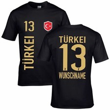Fanshirt türkei trikot gold - trikot,