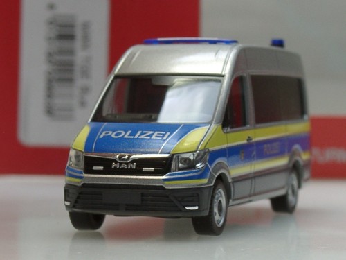 Herpa man tge bus - herpa, "polizei