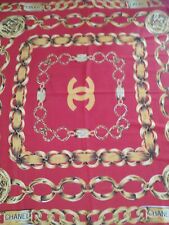 Seidentuch Chanel rot