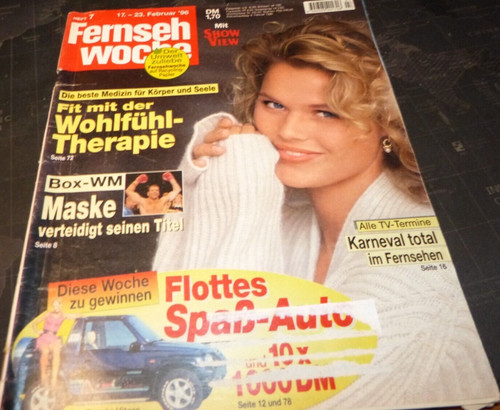Fernsehwoche 1996 - fernsehwoche, nr.7/1996