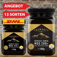 Manuka Honig MGO 150+, 280+, 450+, 570+ & 820+ Egmont Honey ORIGINAL NEUSEELAND