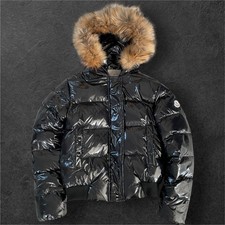 Moncler shiny fur fell - moncler,