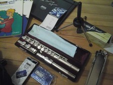 QUERFLÖTE JUPITER JP-511CA und viel Zubehör