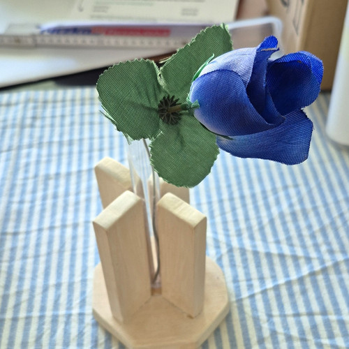 Künstliche rose blau - künstliche,