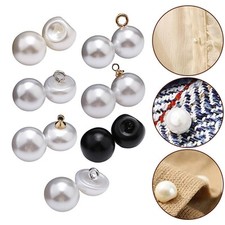 Auff?llige 30 Teile Perlenkn?pfe zum N?hen f??r Kleidung und Modeprojekte