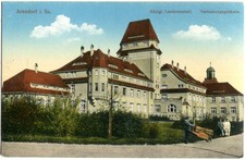 AK ARNSDORF Kgl. Landesanstalt, Verwaltung 1916