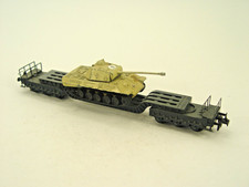 Tiefladewagen m. Panzer  -