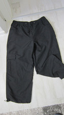 Neue leichte luftige 3/4 Hose,Gr.42,schwarz,Gummizug,