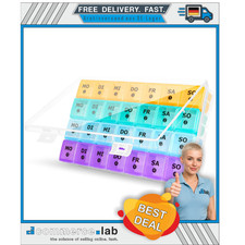 Tablettenbox 28 Tage Woche 7