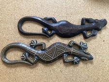 Geckos, Holzgeckos, Wanddeko