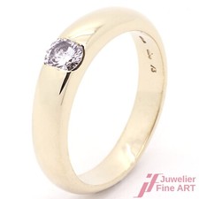 Ring 585 gelbgold - gelbgold, diamant