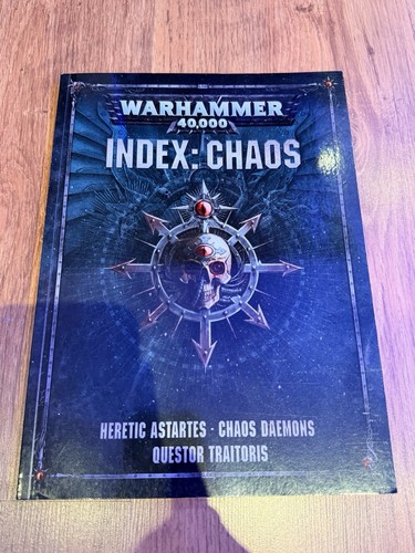 Warhammer 40k index chaos - index, (en)