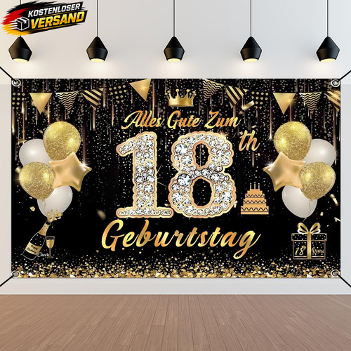 Geburtstagsbanner 180x110cm