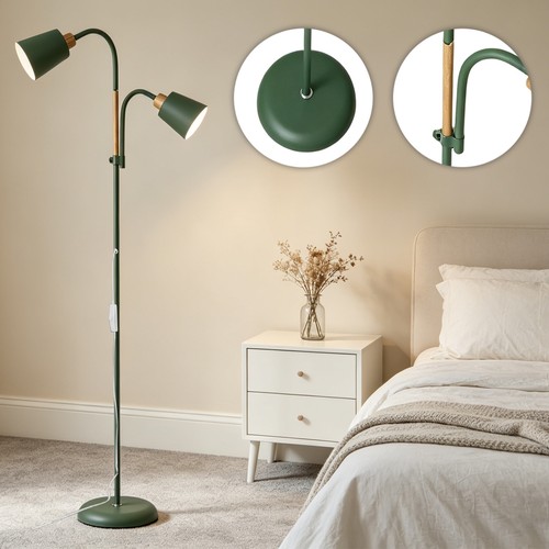 Schwenkbare stehlampe e27 - schwenkbare,