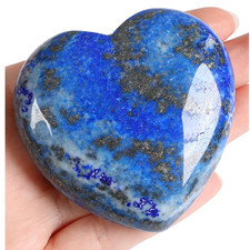 Lapislazuli Herz Kristall