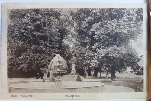 Bad pyrmont hauptallee 1917 - hauptallee,